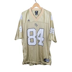 Adidas UCF Knights Football Jersey 84 Gold XL Men NCAA Collegiate